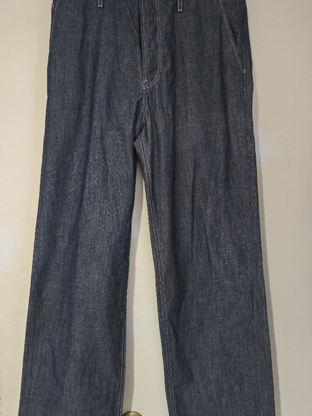 G-Star RAW Wide Leg Raw Denim Carpenter Jeans Mens 31x30 Baggy Workwear Indigo